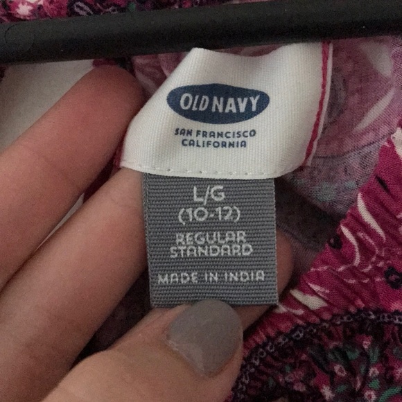 This is a pink paisley romper by Old Navy. - Picture 7 of 7